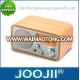 2016 Wooden portable alarm clock retro am/fm radio